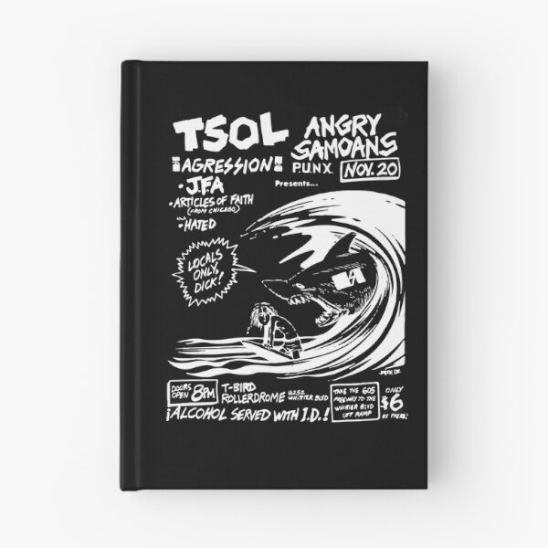 Item preview, Old 1982 L.A. punk show poster – TSOL & Angry Samoans designed and sold by Fairytale of DC.