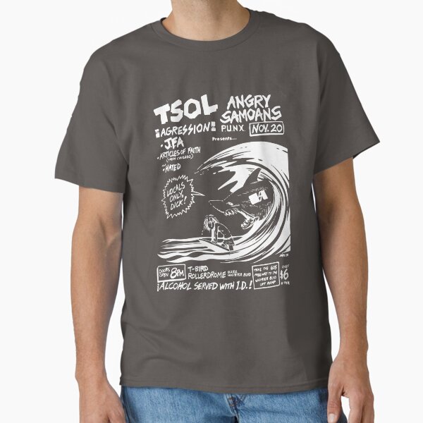 Item preview, Old 1982 L.A. punk show poster – TSOL & Angry Samoans designed and sold by Fairytale of DC.