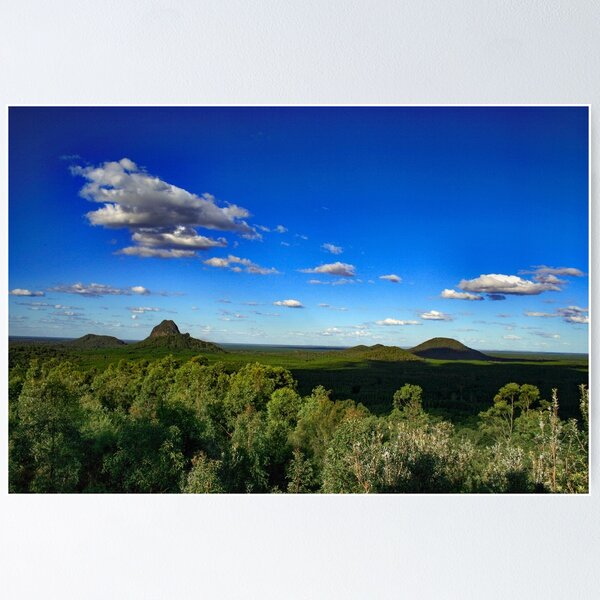 Item preview, Glasshouse Mountains. South East Queensland. Australia designed and sold by hanspeder.redbubble.com.