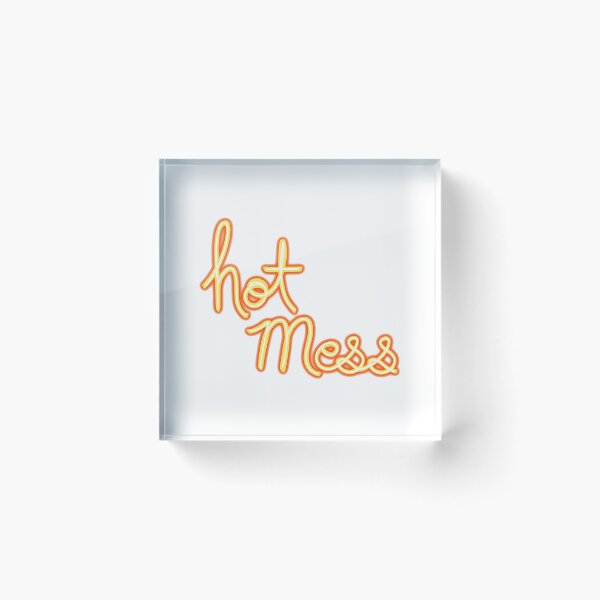 Item preview, flaming hot mess designed and sold by oneshortginger.