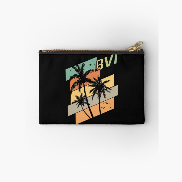 Item preview, BVI Retro Seagulls & Palm Trees Souvenir British Virgin Islands Design designed and sold by KoolMoDee.
