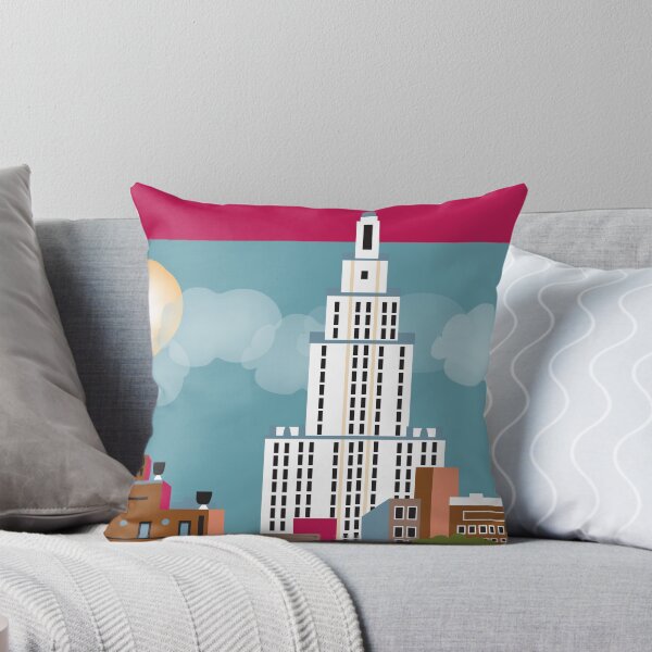 Item preview, Providence, Rhode Island - Skyline Illustration by Loose Petals designed and sold by LoosePetals.