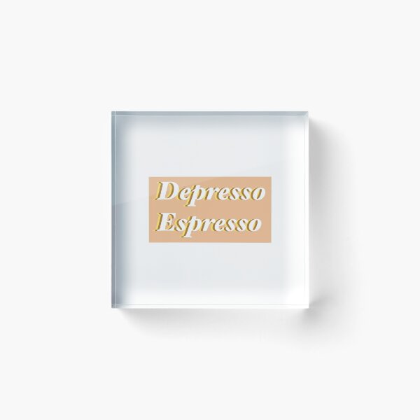 Item preview, Depresso espresso designed and sold by Kayli Arseth.