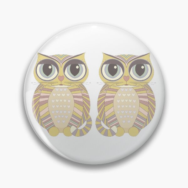 Item preview, Big-Eyed Twin Cats designed and sold by Jean Gregory Evans.