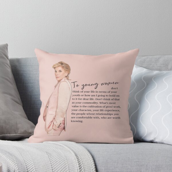 Item preview, Christine Baranski Quote for Young Women designed and sold by baranskini.