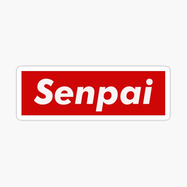 Item preview, Senpai designed and sold by TheW33bStore.