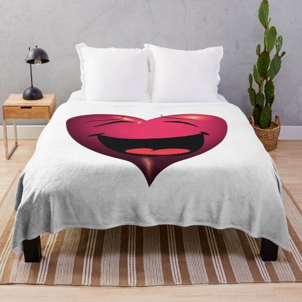 Item preview, Hearts and Smiles heart satisfied laugh designed and sold by wabeen.