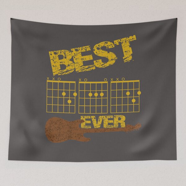 Item preview, mens Guitar Chord -dad best ever guitar lover designed and sold by YouHappyMyHappy.