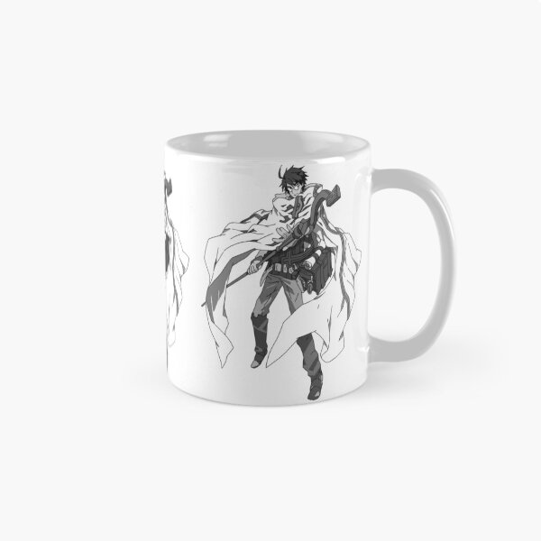 Item preview, Black and white Shiroe (Kei Shirogane) - Log Horizon  designed and sold by DragonWorks Art Prints.
