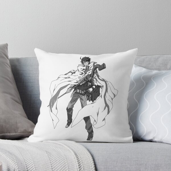 Item preview, Black and white Shiroe (Kei Shirogane) - Log Horizon  designed and sold by DragonWorks Art Prints.