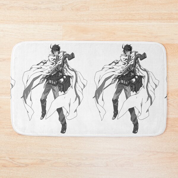 Item preview, Black and white Shiroe (Kei Shirogane) - Log Horizon  designed and sold by DragonWorks Art Prints.