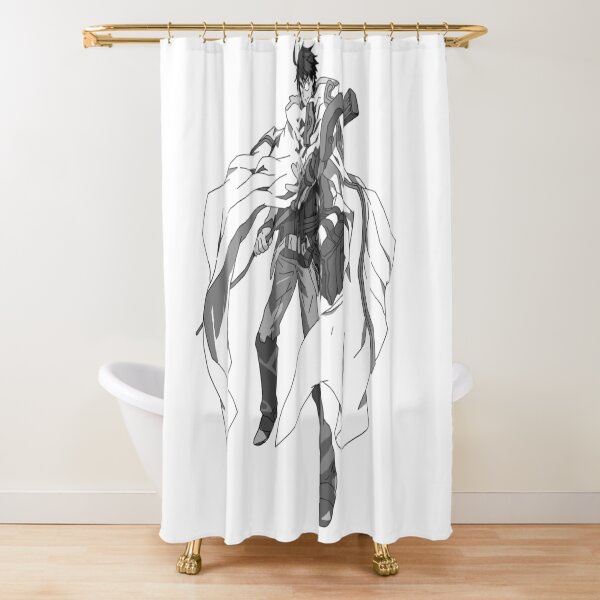 Item preview, Black and white Shiroe (Kei Shirogane) - Log Horizon  designed and sold by DragonWorks Art Prints.