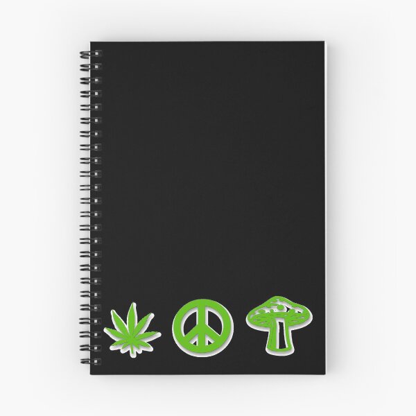 Item preview, Marijuana Peace Mushrooms designed and sold by MarijuanaTshirt.