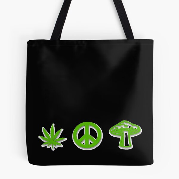 Item preview, Marijuana Peace Mushrooms designed and sold by MarijuanaTshirt.