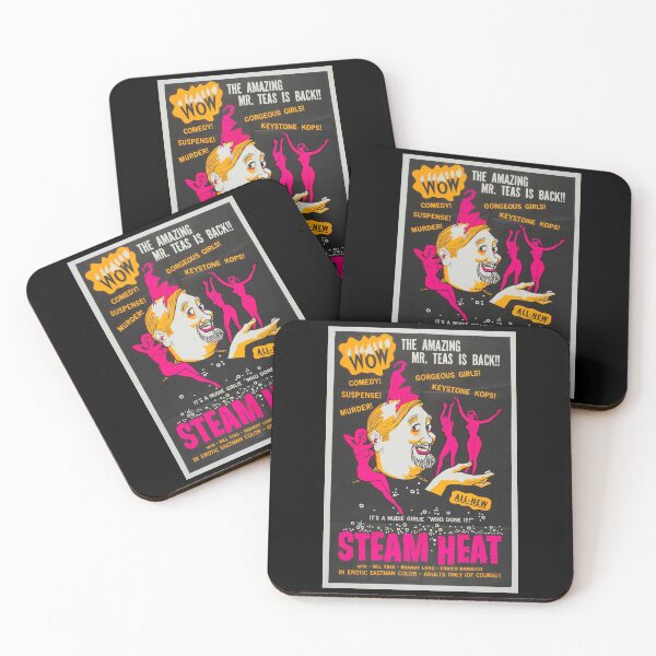 Item preview, STEAM HEAT- Classic Movie poster design designed and sold by VelcroFathoms.