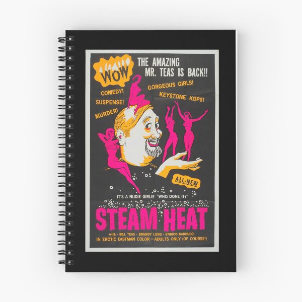 Artikelvorschau, STEAM HEAT- Klassisches Filmplakatdesign entworfen und verkauft von VelcroFathoms.