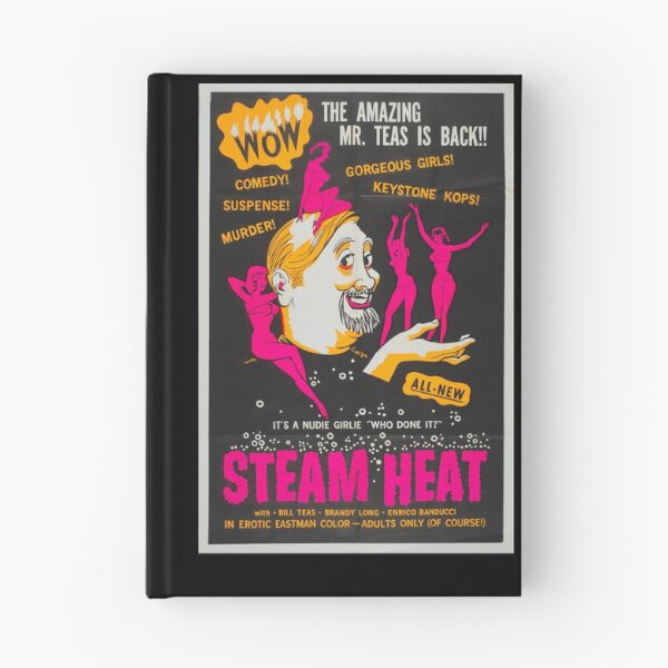 Item preview, STEAM HEAT- Classic Movie poster design designed and sold by VelcroFathoms.