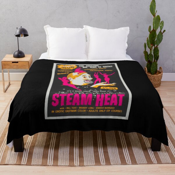Item preview, STEAM HEAT- Classic Movie poster design designed and sold by VelcroFathoms.