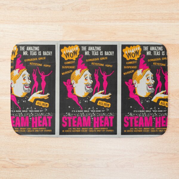 Item preview, STEAM HEAT- Classic Movie poster design designed and sold by VelcroFathoms.