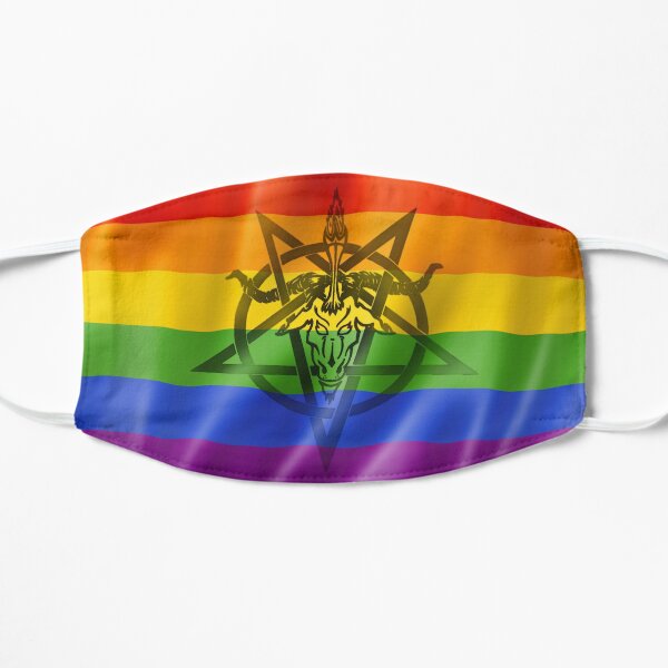 Atheistic Satanism (Pride Flag) Mask