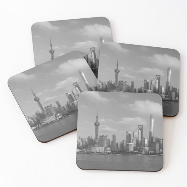 Item preview, Pudong by Day - BW designed and sold by David Thompson.