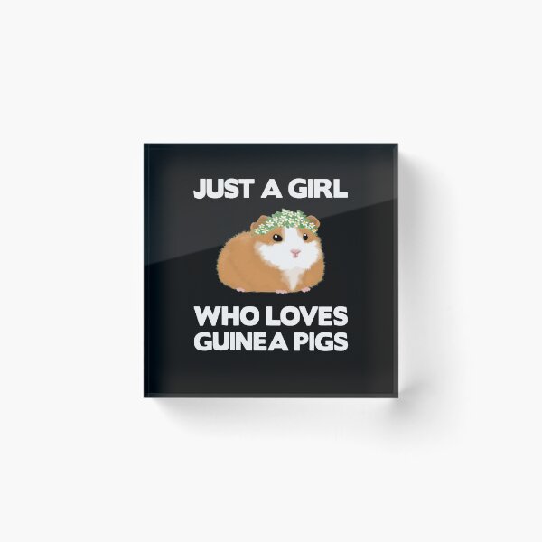 Item preview, Just a girl who loves guinea pigs designed and sold by ZEDSOU ⭐⭐⭐⭐⭐.