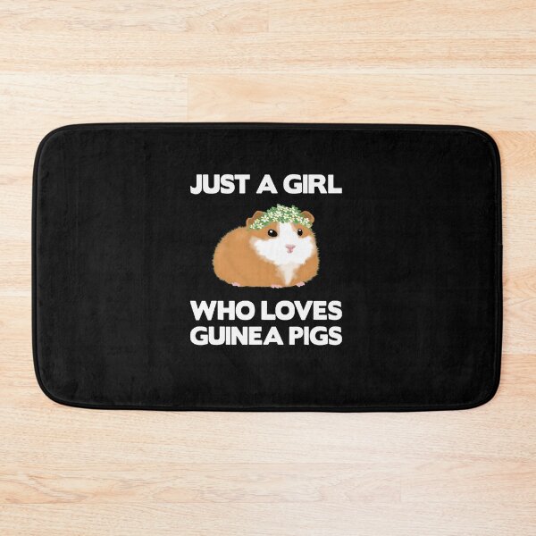 Item preview, Just a girl who loves guinea pigs designed and sold by ZEDSOU ⭐⭐⭐⭐⭐.
