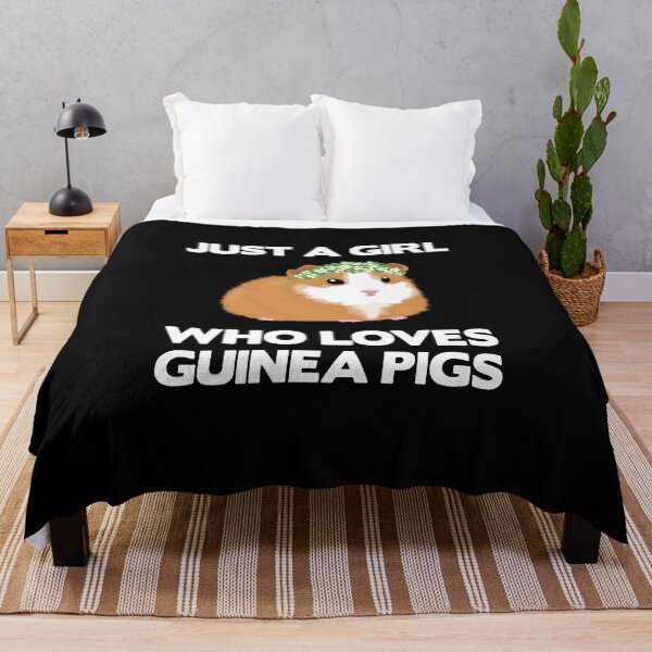 Item preview, Just a girl who loves guinea pigs designed and sold by ZEDSOU ⭐⭐⭐⭐⭐.