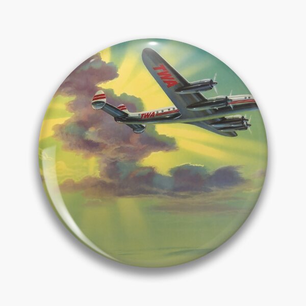 Item preview, Fast Frequent Flights vintage travel poster designed and sold by stickart-marek.