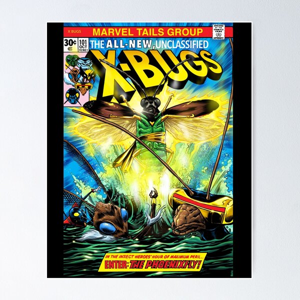 Item preview, Unclassified X-Bugs 101 designed and sold by 13thFloorDesign.