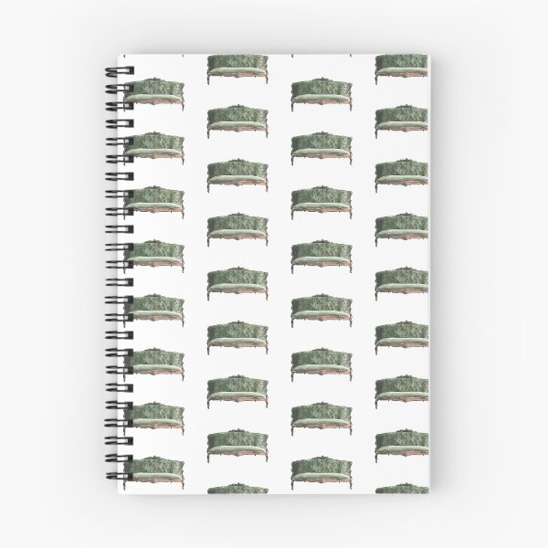 Item preview, Vintage green sofa made by watercolour  designed and sold by xeniialunina.