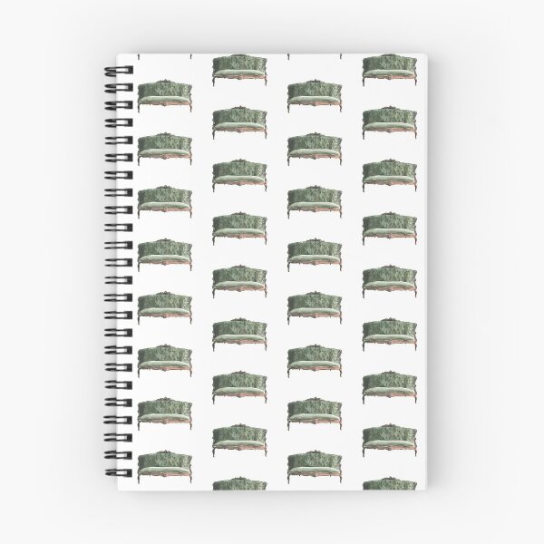Item preview, Vintage green sofa made by watercolour  designed and sold by xeniialunina.