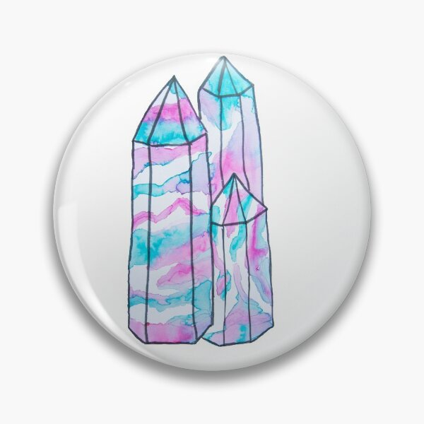 Item preview, Transgender Pride Crystal designed and sold by Kendra Kantor.