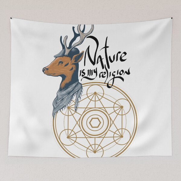 Item preview, Nature is my religion designed and sold by Raul Lopez Pomares.