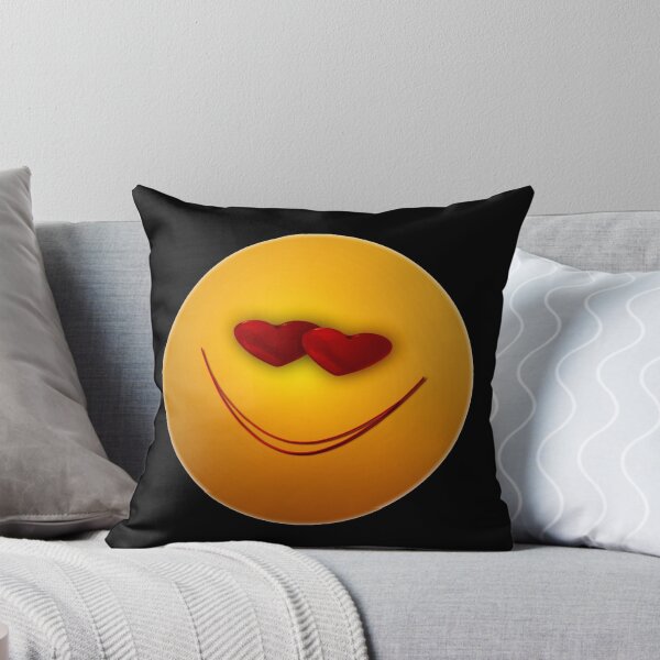 Item preview, Hearts and Smiles, laugh face smiley designed and sold by wabeen.