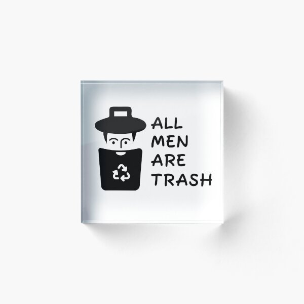Item preview, All men are trash t-shirt  designed and sold by TADJ5.
