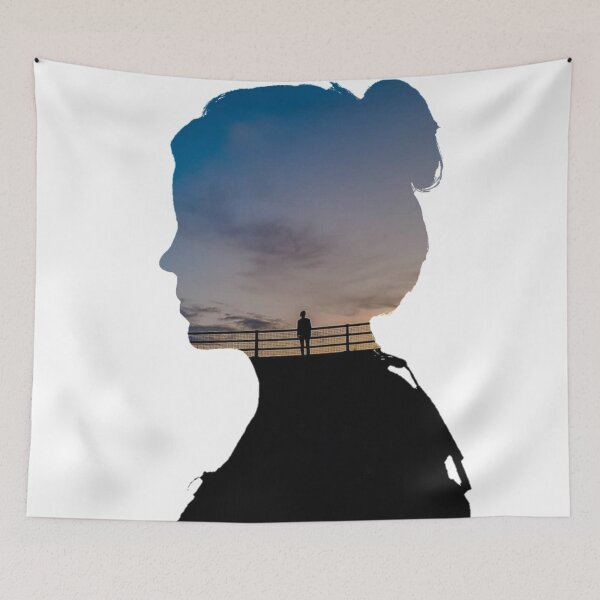 Item preview, Sunset Girl Double Exposure designed and sold by xciopb.
