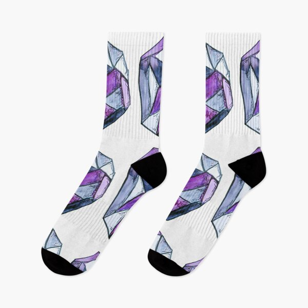 Item preview, Asexual and Grey-Sexual Pride Crystal designed and sold by Kendra Kantor.