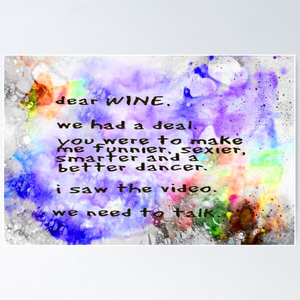 Item preview, Dear Wine designed and sold by JohnDSmith.