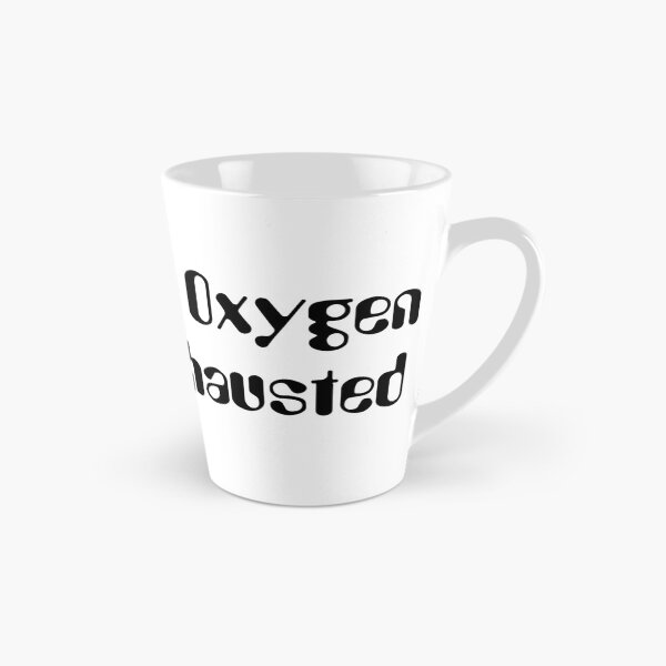 Item preview, Automatic Oxygen Supply Exhausted-Black Lettering designed and sold by kryten4k.