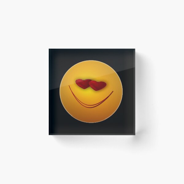 Item preview, Hearts and Smiles, laugh face smiley designed and sold by wabeen.