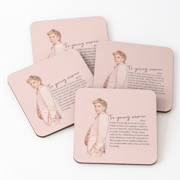 Item preview, Christine Baranski Quote for Young Women designed and sold by baranskini.