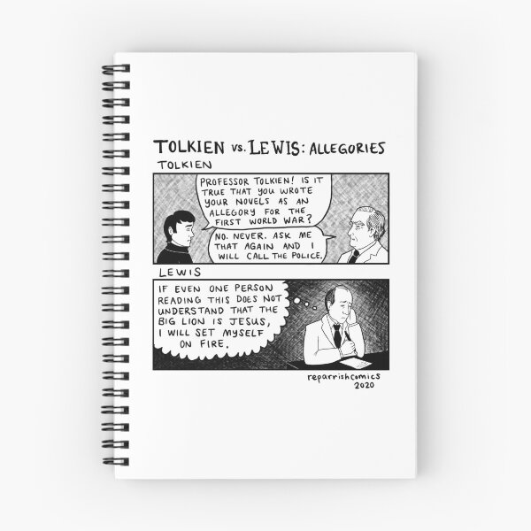 Item preview, Tolkien vs. Lewis: Allegories designed and sold by reparrish.