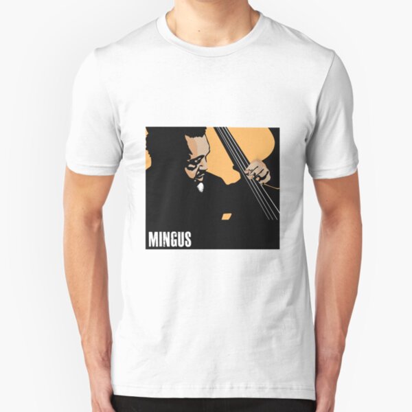 Charles Mingus by Keith H. Brown Slim Fit T-Shirt