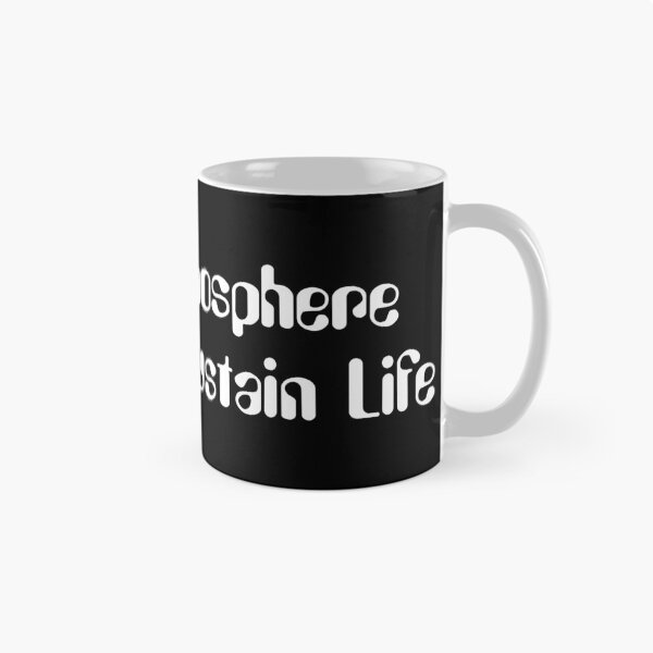 Item preview, Cabin Atmosphere Unable to Sustain Life-White Lettering designed and sold by kryten4k.