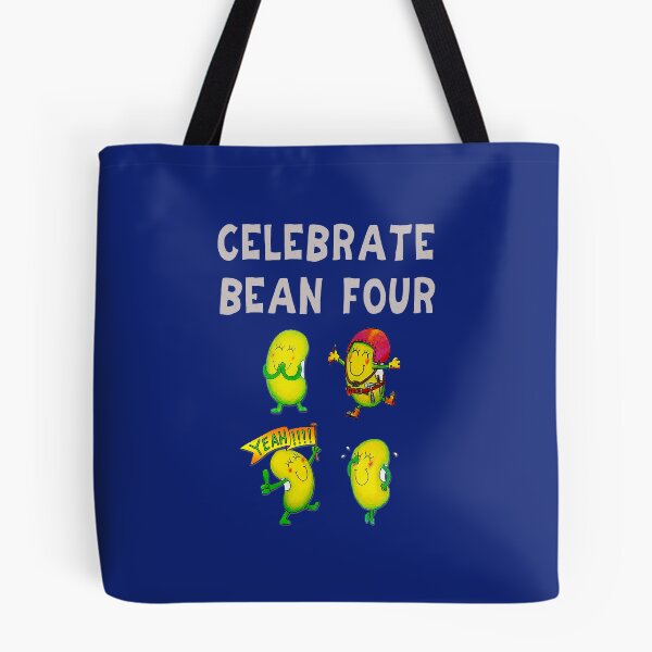 Item preview, Happy 4th Birthday card - Celebrate Bean Four designed and sold by Justbeanhappy.