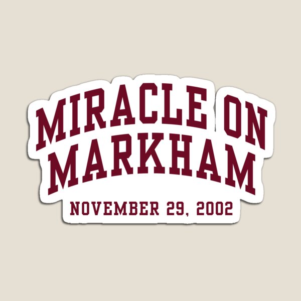 Item preview, Miracle on Markham designed and sold by A Brand With No Name.