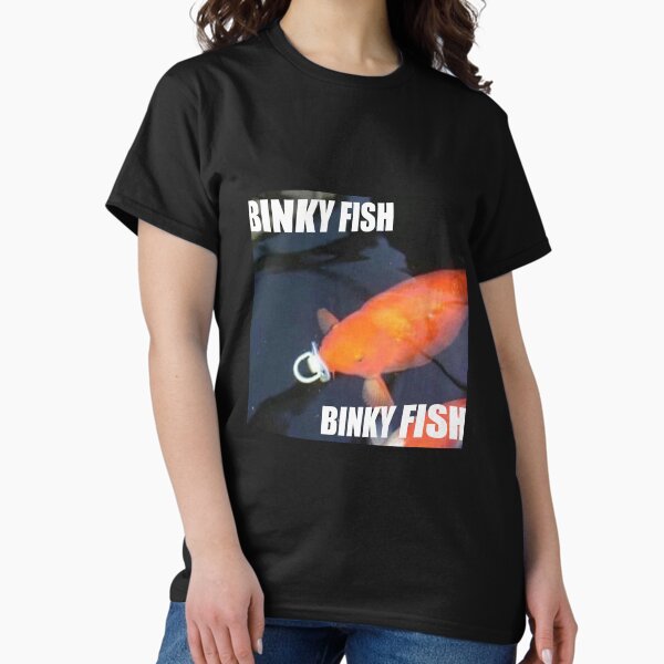 Vista previa del artículo con la obra «Pez Binky», diseñado y vendido por Jendigo.