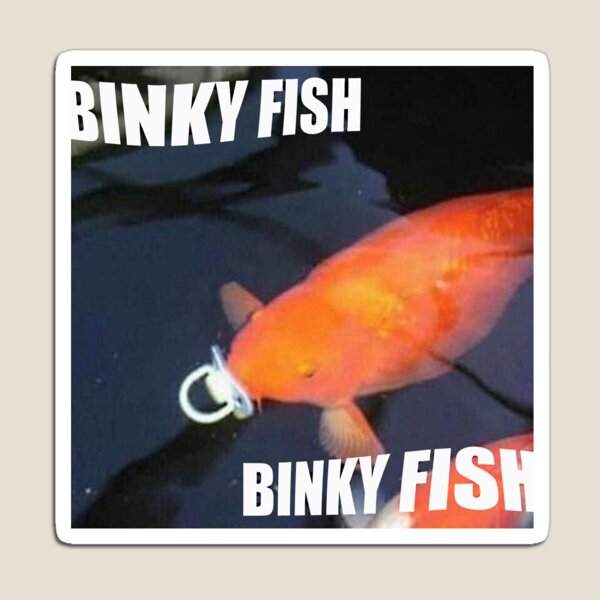 Item preview, Binky Fish designed and sold by Jendigo.