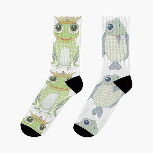Item preview, Fish Frog Owl Fish designed and sold by Jean Gregory Evans.